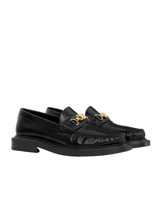 Céline Black Université Triomphe Chain Loaffer