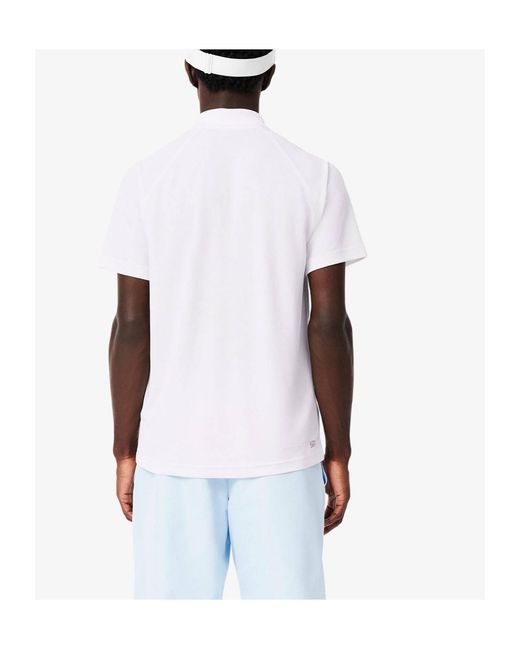 Lacoste White Polo Shirt for men