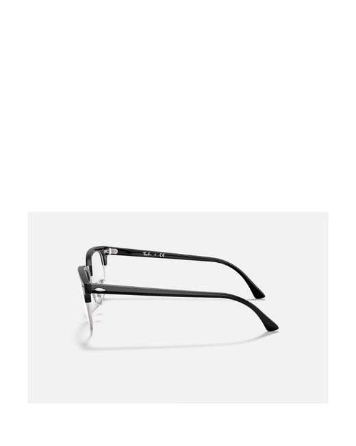 Ray-Ban White Clubmaster Style Glasses for men
