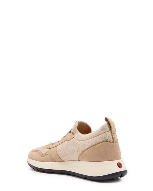 Tod's Natural Sportiva 79K Panelled Knit Sneakers