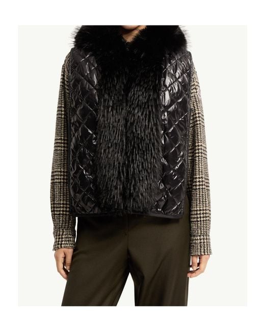 Moncler Black Hypolais Short Down Jacket
