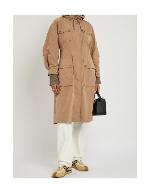 Moncler Natural Nantes Shell Parka