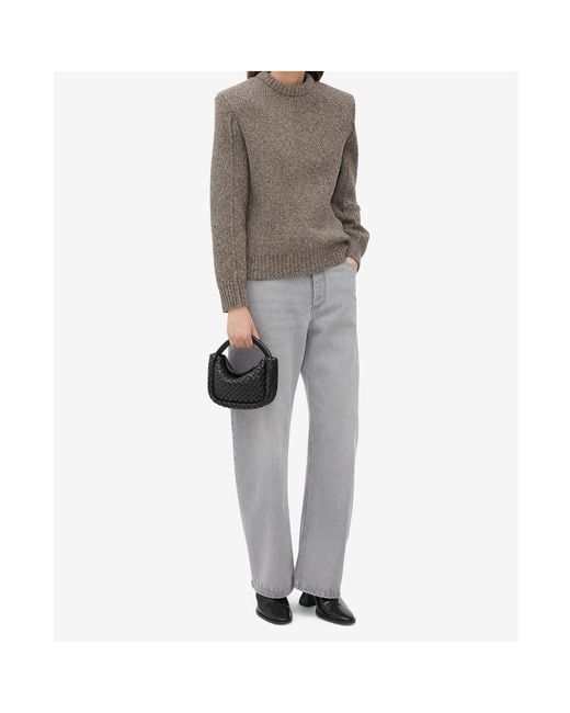 Bottega Veneta Black Small Cobble Top Handle