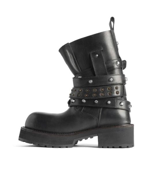 Balenciaga Black Venom City Bootie