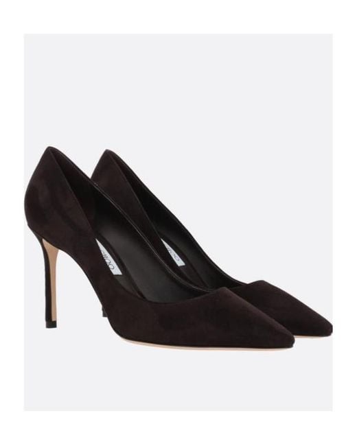 Jimmy Choo Black Romy Pointed-Toe Pumps