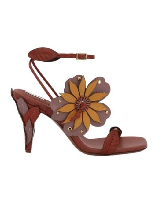 Zimmermann Brown Brightside Sandals