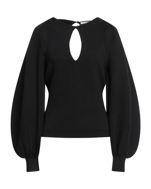 Chloé Black Plain Colour Jumper