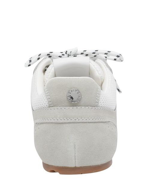 Steve Madden Gray Asiel Lace-Up Low-Top Sneakers
