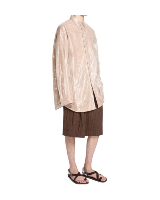 Dries Van Noten Natural Padded Shirt for men