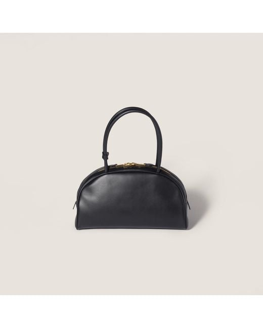 Miu Miu Black Beau Leather Bag