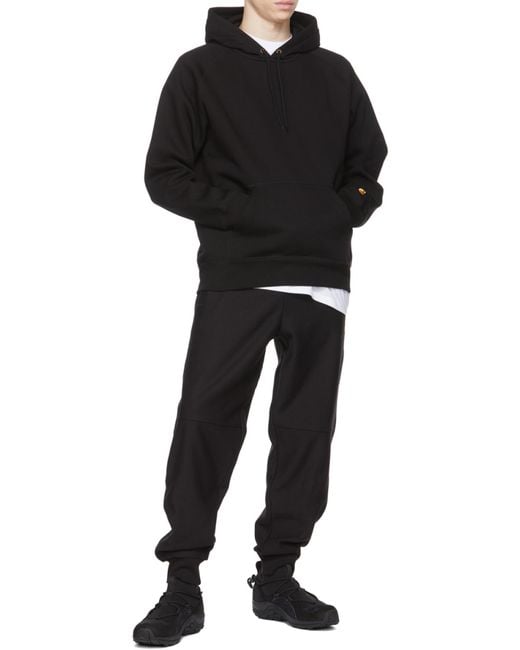 Carhartt Black American Script Logo Joggers for men