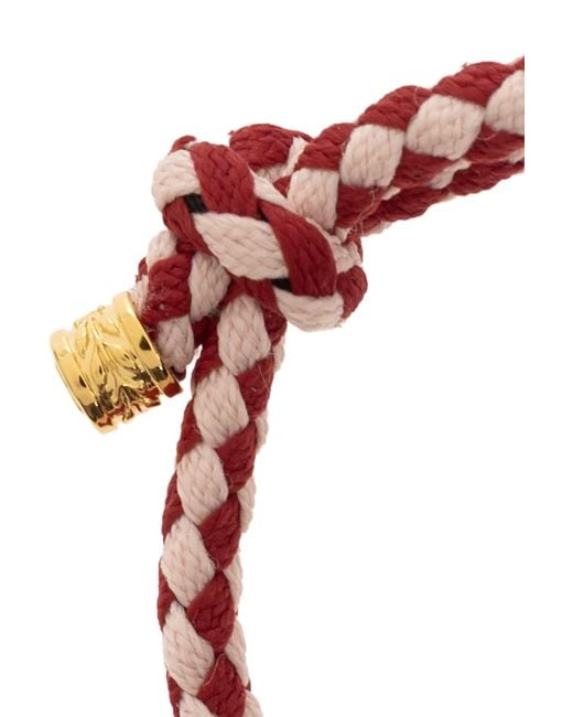 Casablanca Pink Logo Bracelet for men