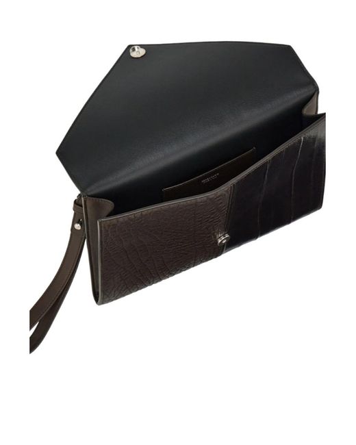 Ferragamo Black Document Holder for men