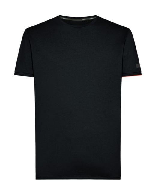 Rrd Black Contrast Trim T-Shirt for men