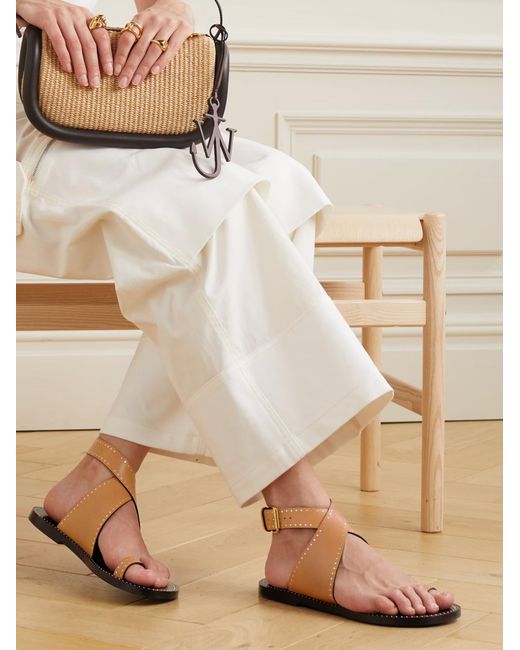 Isabel Marant Brown Flat Sandals
