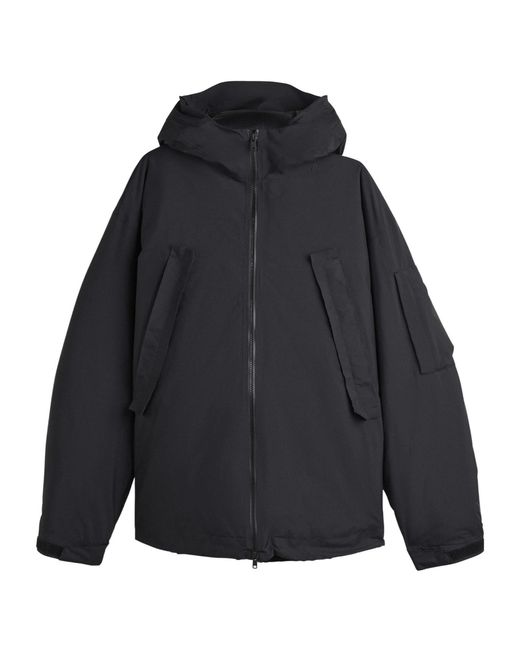 Y-3 Blue Solid Color Casual Jacket for men