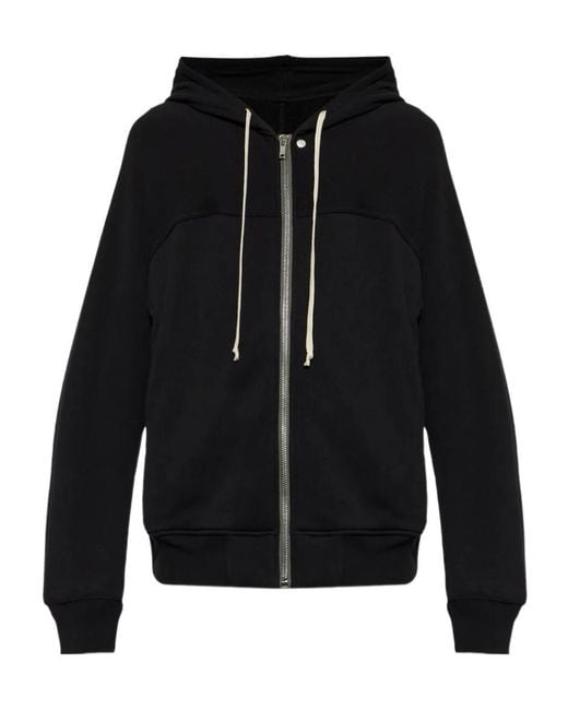 Rick Owens Black Zip-Throughs for men