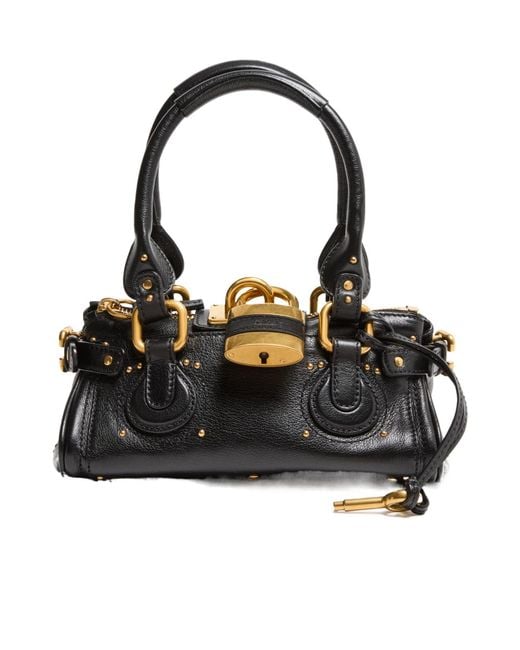 Chloé Black Paddington Small Handbag