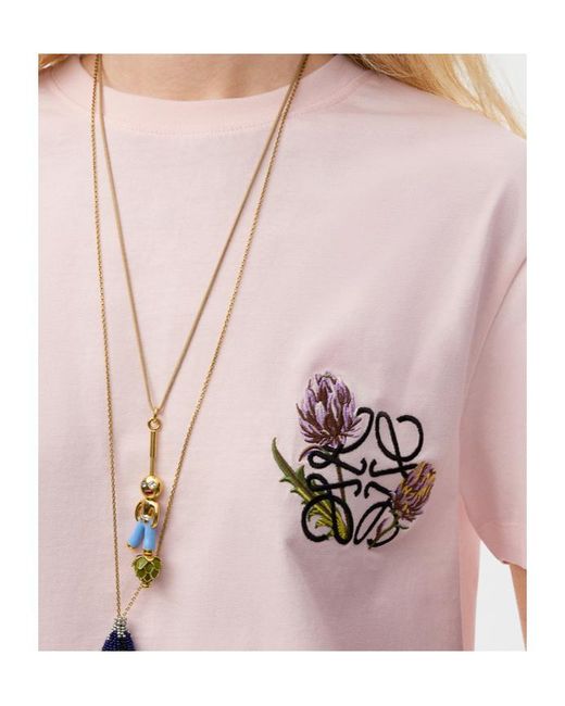 Loewe Pink Regular Fit T-Shirt
