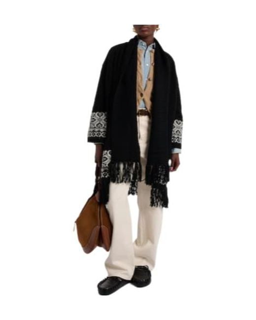 Polo Ralph Lauren Black Simple And Versatile Knit Cardigan