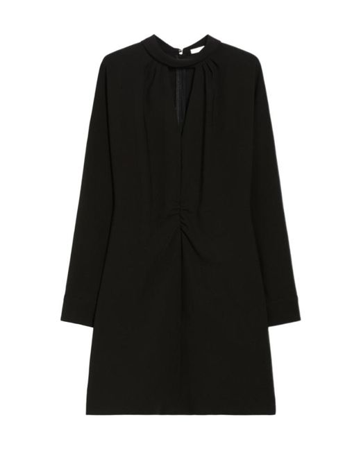 Pennyblack Black Round Neck Dress