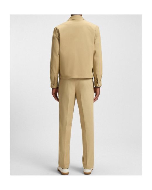 Boss Natural Zipper Jacket for men