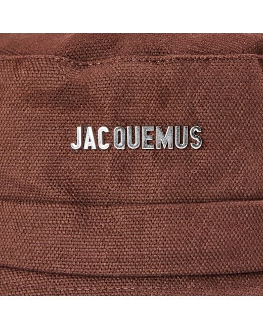 Jacquemus Brown Lightweight Bucket Hat