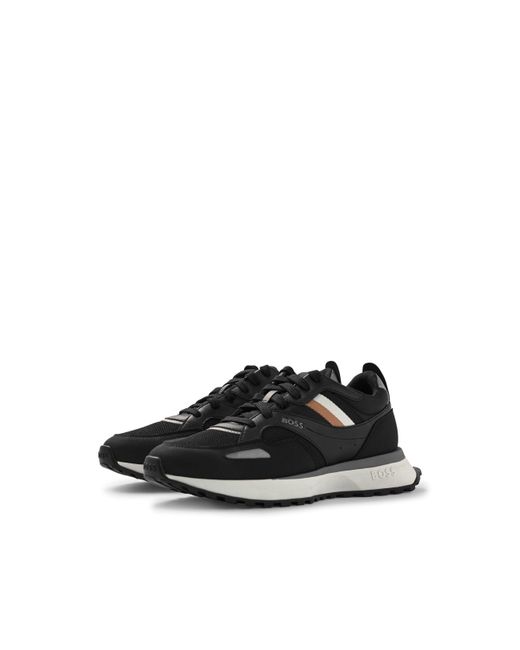 Boss Black Panel Casual Sneakers for men