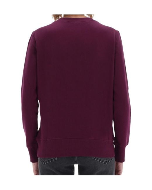 Versace Jeans Purple Couture Logo Crewneck Sweater
