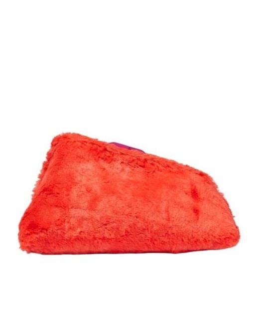 The Attico Red 8:30 Pm Clutch