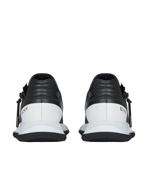 Givenchy Black Spectre Zip Runners for men