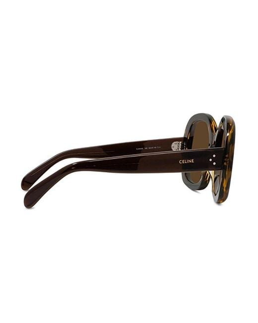 Céline Multicolor Oversized Chunky Sunglasses