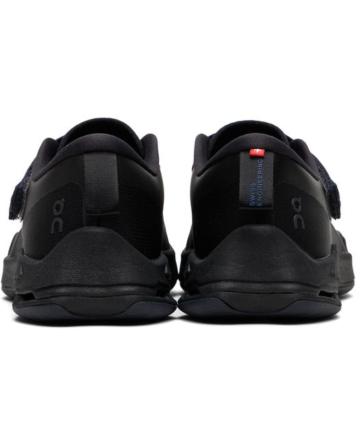 On Shoes Black Cloudnova Moon Sneakers
