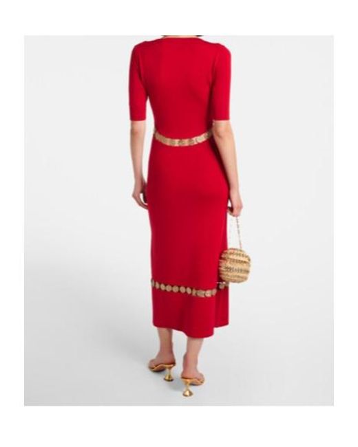 Rabanne Red Maxi Dress