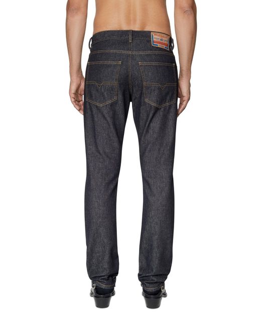 DIESEL Black 1995 D-Sark Z9C34 Logo Patch Jeans for men
