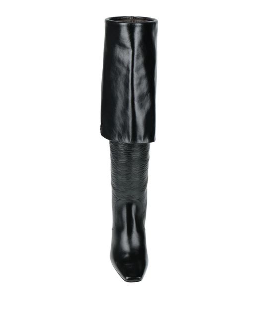 Chloé Black Plain Colour Boots