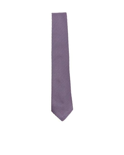 Canali Purple Pointed Tie for men
