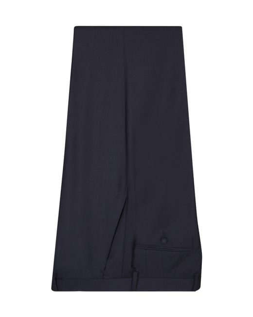 Lardini Blue Single-Breasted Two Piece Suit for men