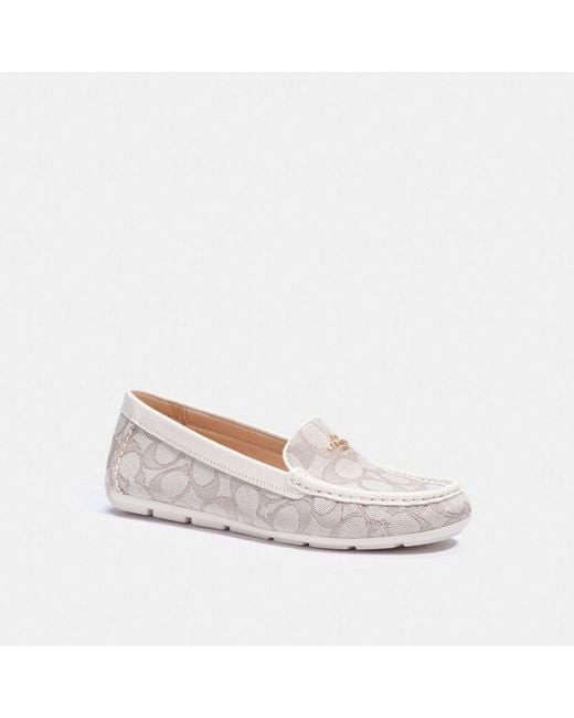 COACH White Logo Love Shoes