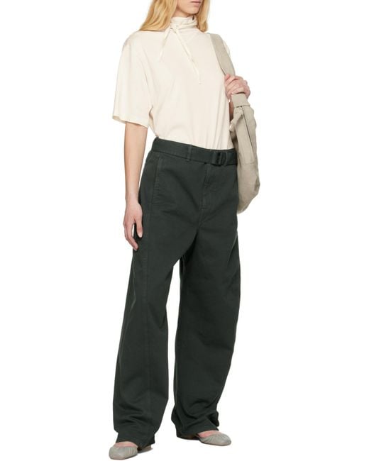 Lemaire Metallic Ballet Flats