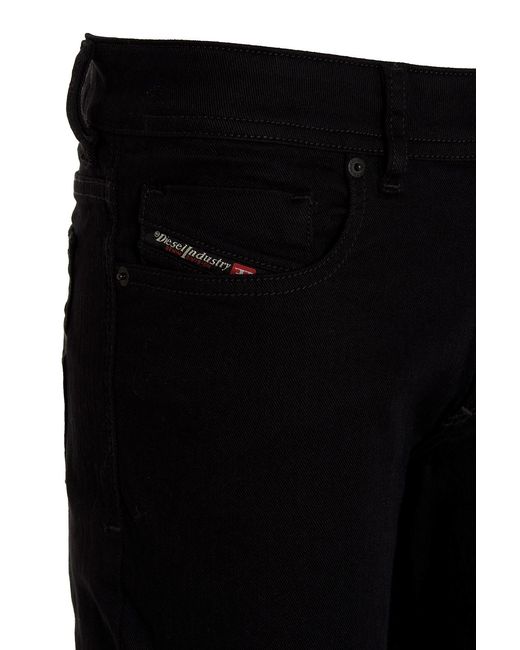 DIESEL Black 1979 Straight Leg Jeans for men