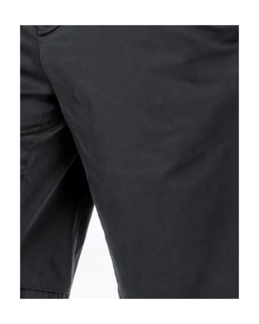 Paul & Shark Black Logo Shorts for men