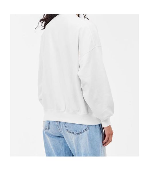 Polo Ralph Lauren White Graphic Crew Sweatshirt