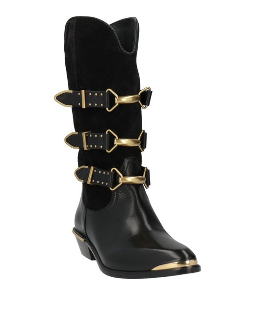 Isabel Marant Black Cowboy Boots