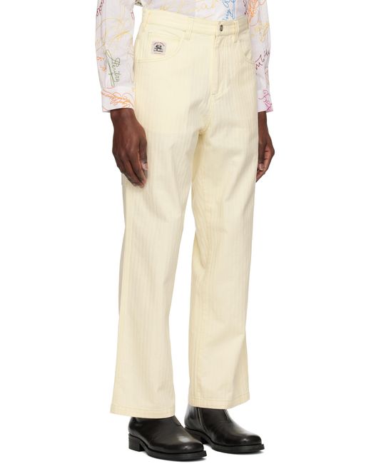 Bode Blue Greenskeeper Knolly Brook Pants for men