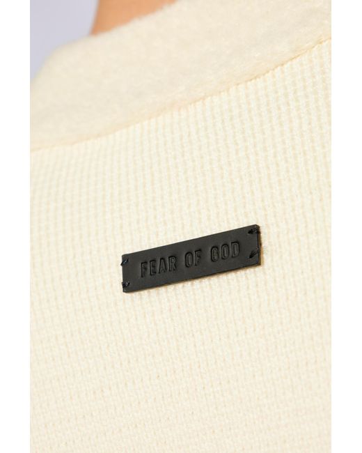 Fear Of God Natural Virgin Wool-Blend Jumper for men