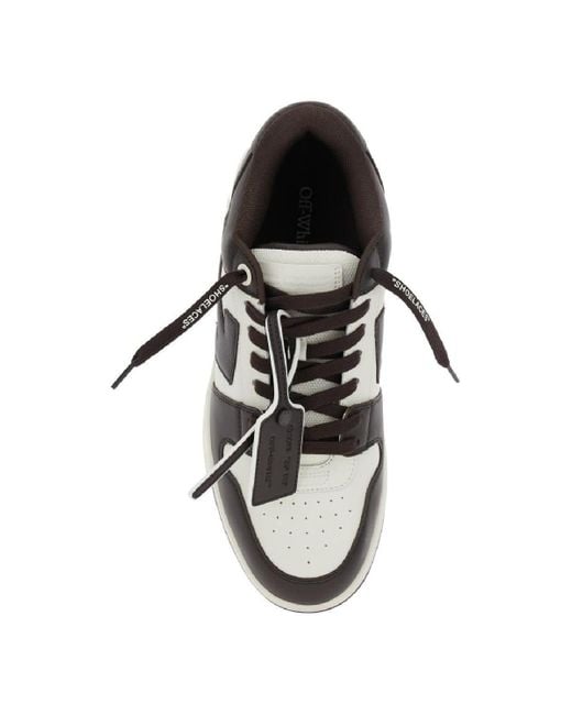 Off-White c/o Virgil Abloh Black Lace-Up Sneakers for men