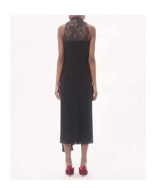 Valentino Black Georgette Dress