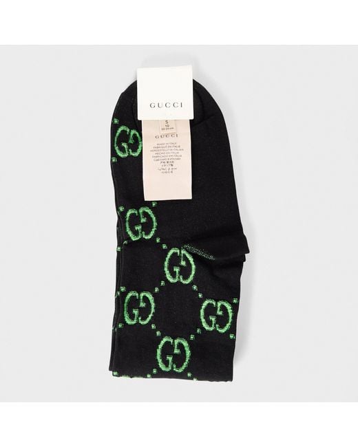 Gucci Green Versatile And Stylish Socks
