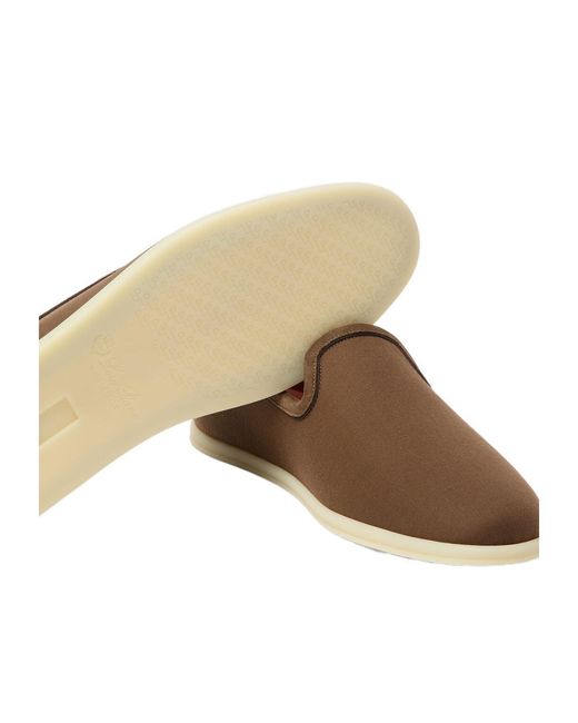 Loro Piana Brown Venice Walk The Gift Of Kings Loafer for men